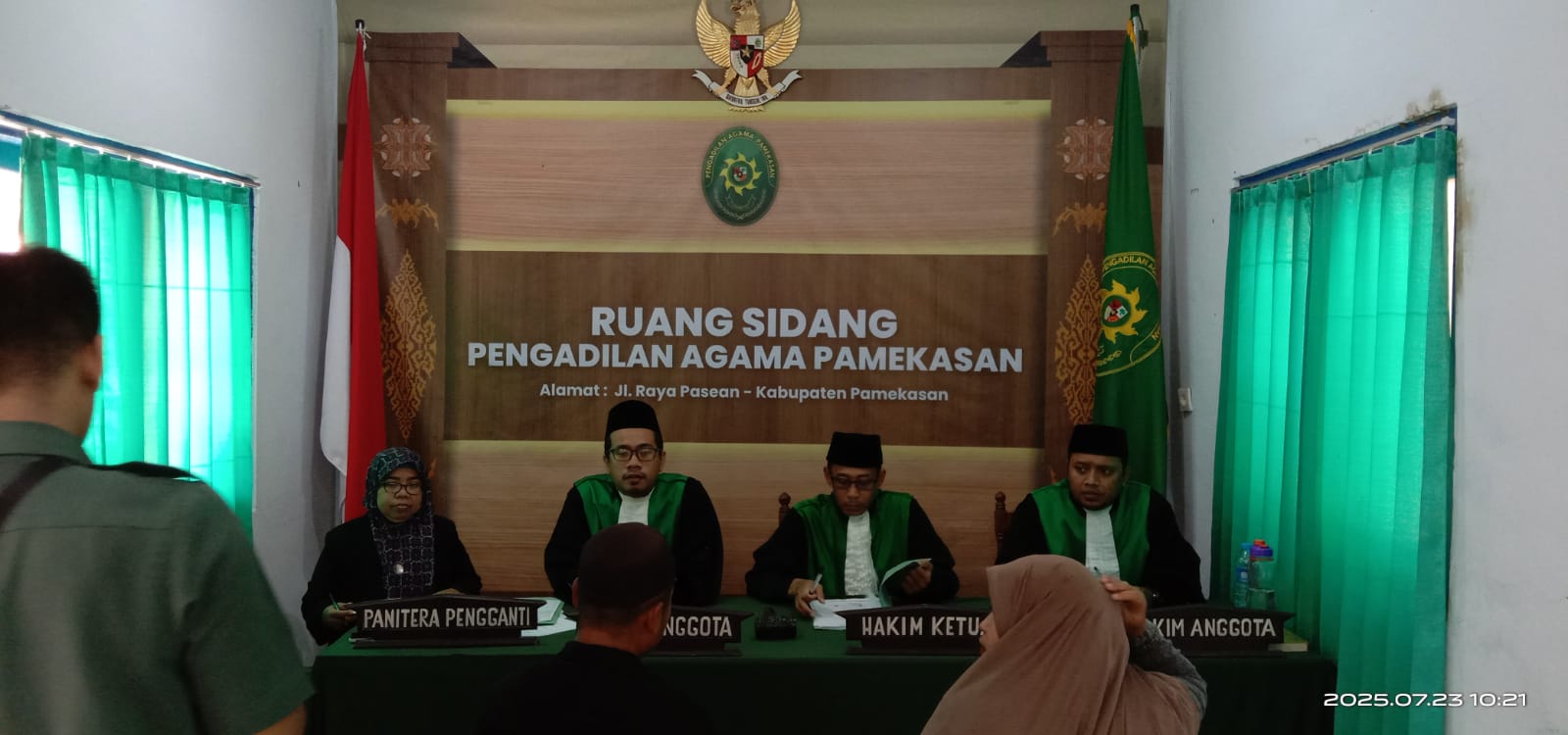 Pengadilan Agama Pamekasan Gelar Sidang Diluar Gedung di Kantor Kecamatan Pasean